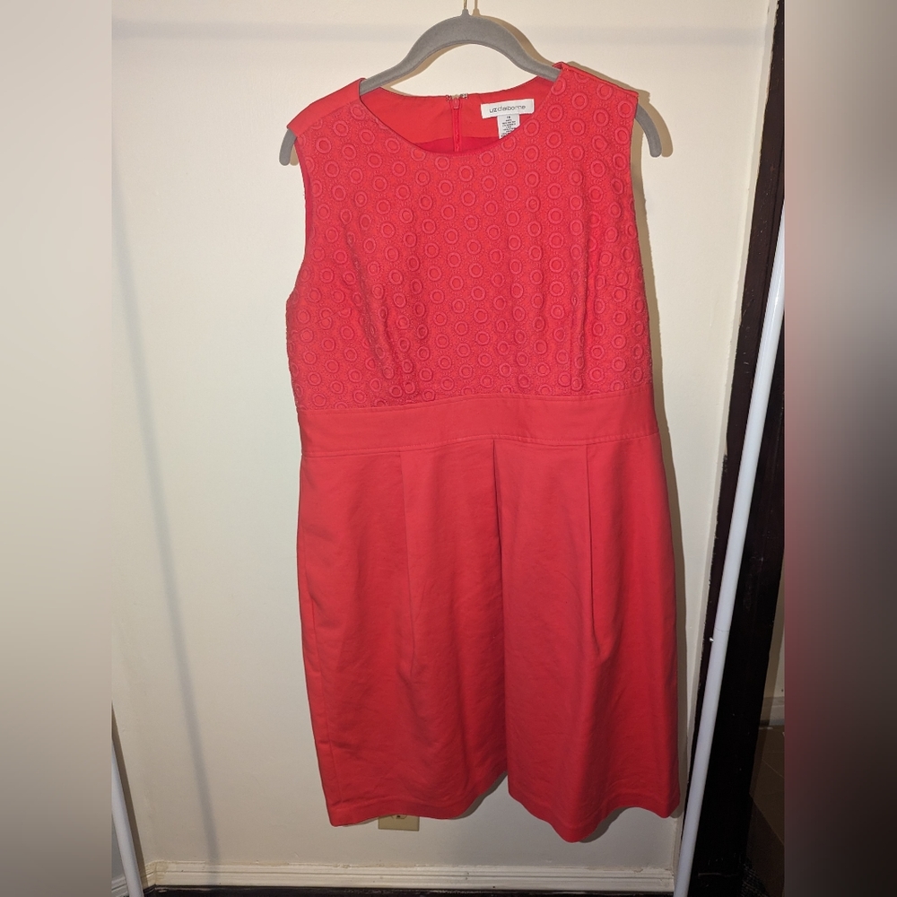 Liz Claiborne Fit and Flare Cocktail Dress